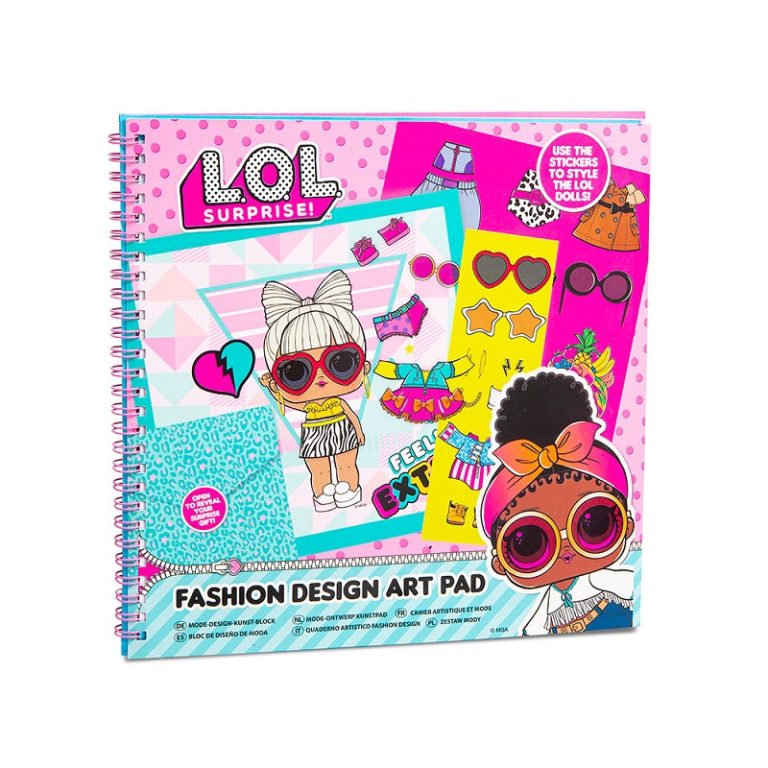 L.O.L. Surprise Fashion Design Blok S Naljepnicama