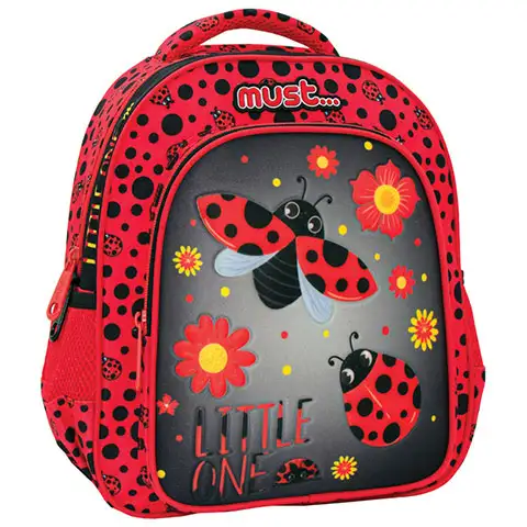 Little One 3D Ruksak Bubamara 31 Cm Must...