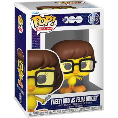 Looney Tunes Funko POP! Tweety Bird as Velma Dinkley Vinyl Figure 9 cm