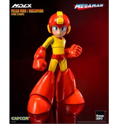 Mega Man MDLX Action Figure Mega Man Rockman (Fire Storm) 10 Cm