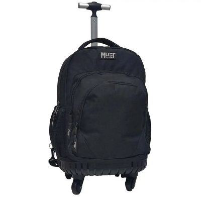 Must Fekete Ergonomski Ruksak Na Kotačiće