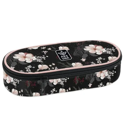 Pernica ovalna Flowery Black 23 cm Ars Una