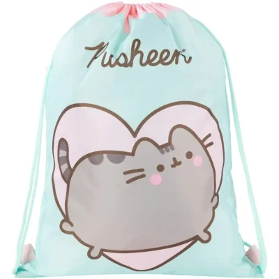 Pusheen Mint sportska Vreća za Papuče 43x34 cm