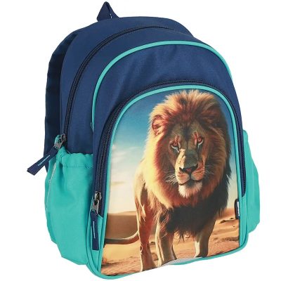 Spirit Plavi Ruksak S Uzorkom Lava 31 Cm