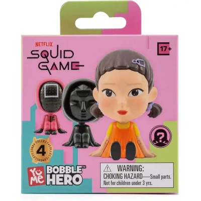 Squid Game Bobble Hero figura iznenađenja 7 cm
