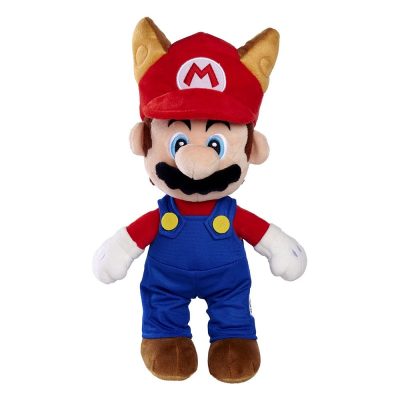 Super Mario Tanuki Mario Plišana Igračka 30 Cm