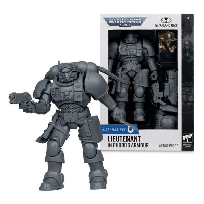 Warhammer 40,000 Lieutenant In Phobos Armor (Ultramarines) (Artist Proof) Akcijska Figura 18 Cm
