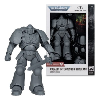 Warhammer Assault Intercessor Sergeant (Blood Angel) (Artist Proof) Akcijska Figura 18 Cm