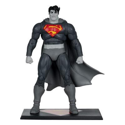 DC Multiverse Superman (The Dark Knight Returns) (Black & White Accent Edition) (Gold Label) Akcijska Figura 18 Cm