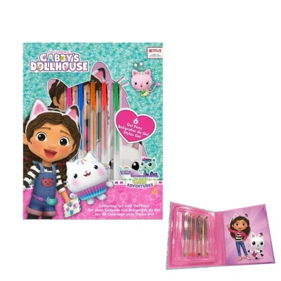 Gabby's Dollhouse Set 6 Gel Olovaka