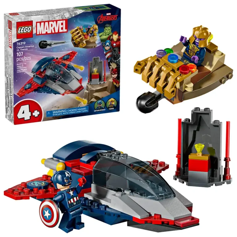 LEGO Super Heroes 76319 Captain America protiv Thanosa