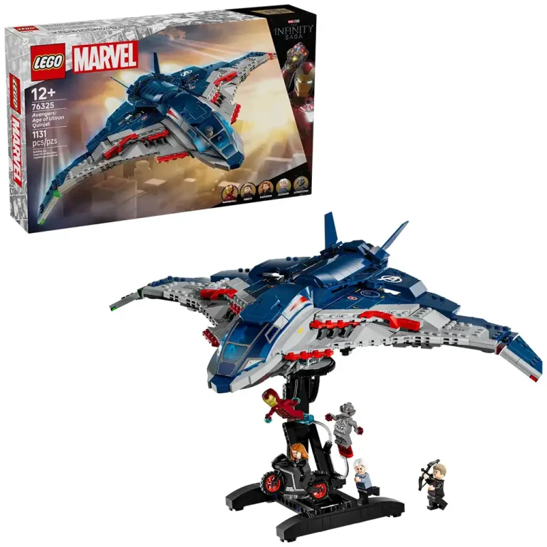 LEGO Super Heroes 76325 Vladavina Ultrona Quinjet