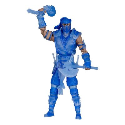 Mortal Kombat Glow In The Dark Edition Sub Zero (Gold Label) Akcijska Figura 18 Cm