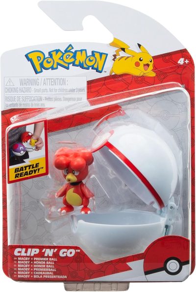 Pokemon “Clip ‘N’ Go” set za igru Magby & Premier Ball