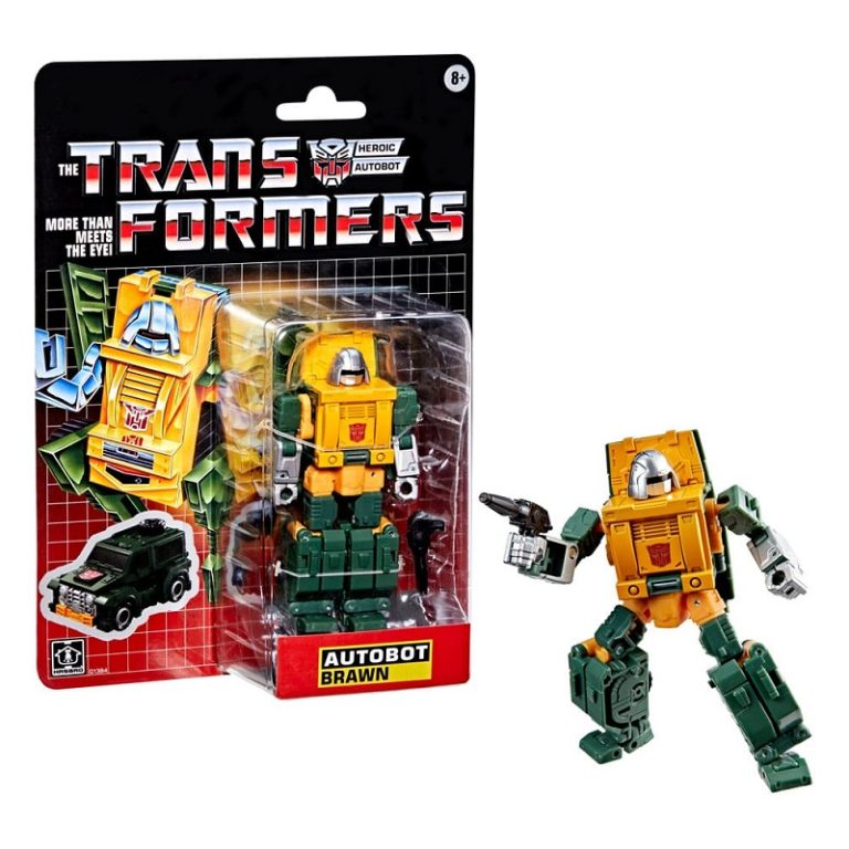 The Transformers Retro G1 Autobot Brawn akcijska figura 13 cm