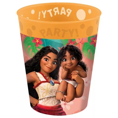Disney Moana Micro Premium Plastična čaša Set 4 Pcs 250 Ml