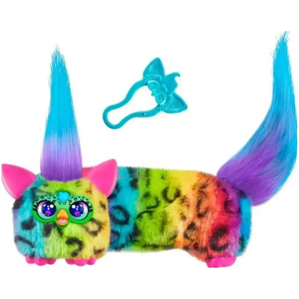 Furby DJ Furblets Rain-Bow-Kat interaktivna plišana igračka - Slika 2
