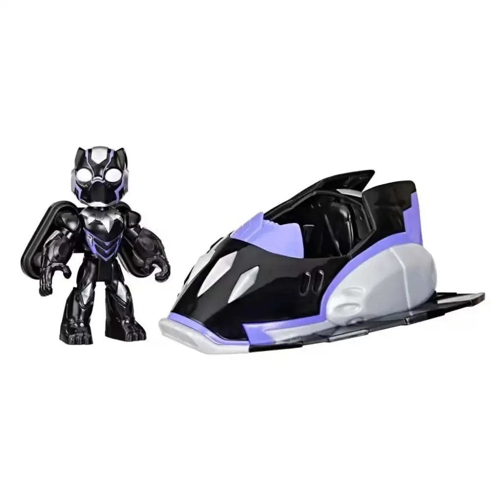 Marvel Iron Man and his Awesome Friends Black Panther vozilo i figura - Slika 2