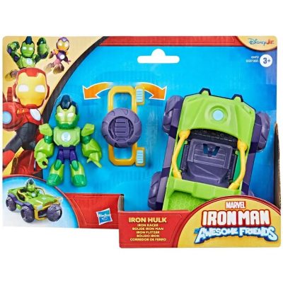 Marvel Iron Man And His Awesome Friends Iron Hulk Vozilo I Figura