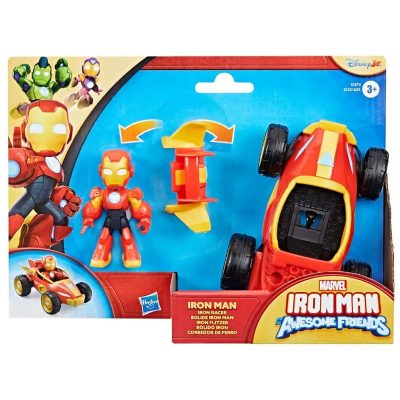 Marvel Iron Man And His Awesome Friends Iron Racer Vozilo I Figura