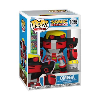 Sonic The Hedgehog Funko POP! Games Vinyl Figure E 123 Omega 9 Cm