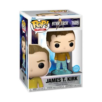 Star Trek Transporter Funko POP! Plus Movies Vinyl Figura Kirk 9 Cm