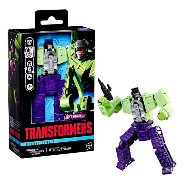 The Transformers The Movie Studio Series Deluxe Class Constructicon Scavenger Akcijska Figura 11 Cm