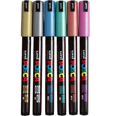 Uni Posca Marker 0,7 Mm Metalic