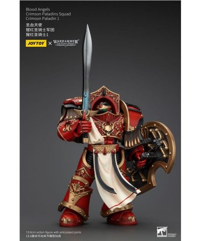 Warhammer The Horus Heresy Blood Angels Crimson Paladins Squad Crimson Paladin 1 Akcijska Figura 14 Cm