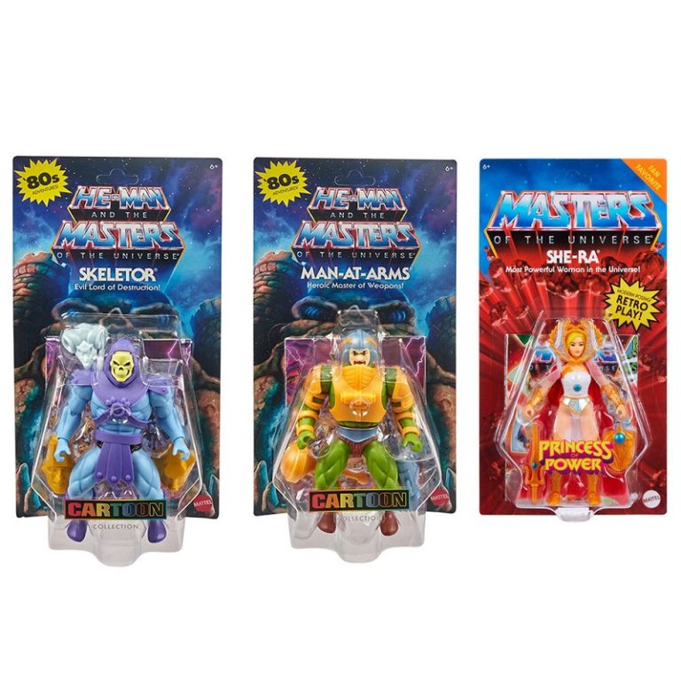BUNDLE 3 Figure Masters Of The Universe Origins 14 Cm