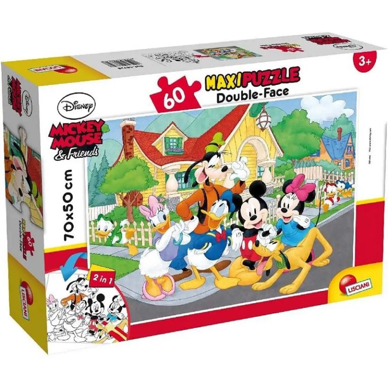 Disney Mickey Mouse Puzzle 60 Komada I Bojanka
