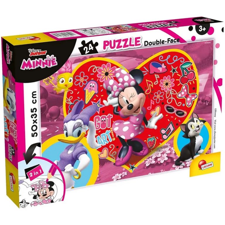 Disney Minnie Mouse Puzzle 24 Komada I Bojanka