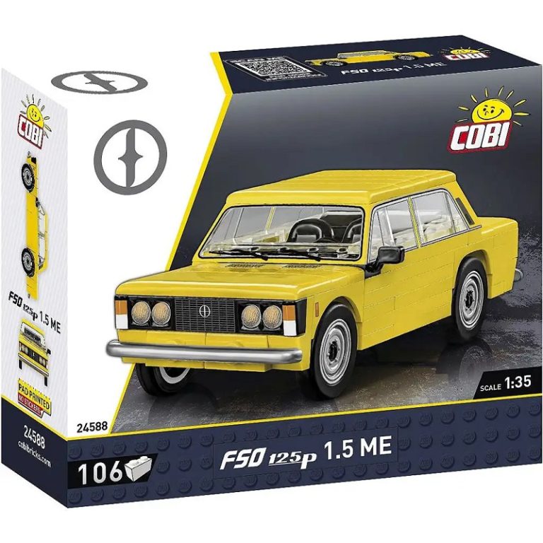 Fiat 125P 1,5 ME Automobil Set Za Gradnju Cobi