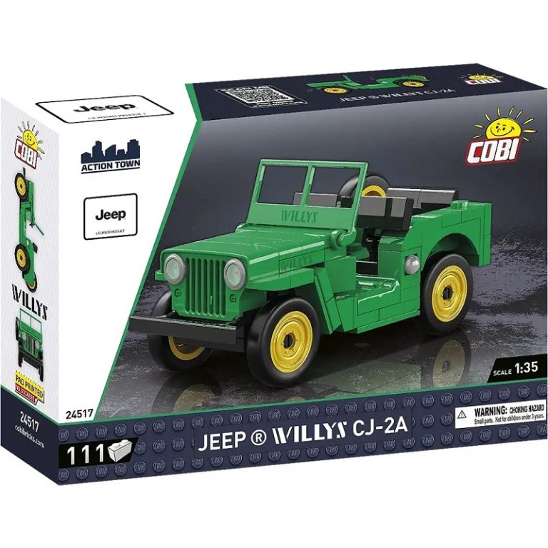 Jeep Willys CJ 2A Automobil Set Za Gradnju Cobi