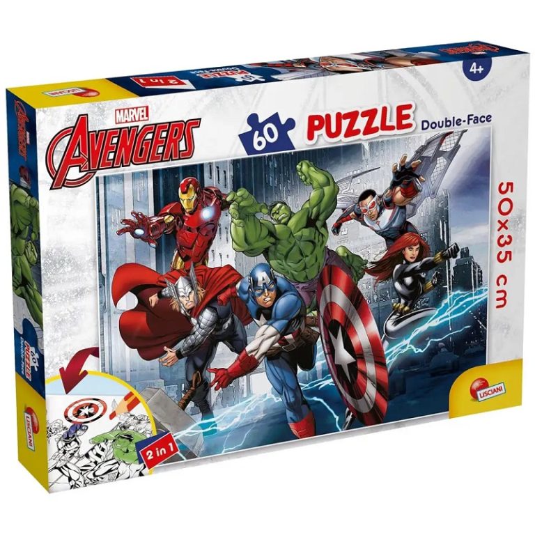 Marvel Avengers Puzzle 60 Komada I Bojanka