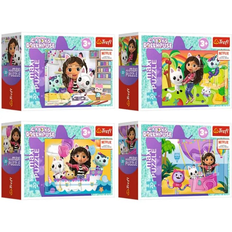 SORT Gabby’s Dollhouse Mini Puzzle 54 Kom